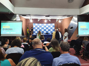 Workshop sobre coronavírus no Rio - Foto: Divulgação
